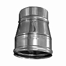 Переходник D 115/150 для дымохода из нержавеющей стали Прок по цене 1323 руб.